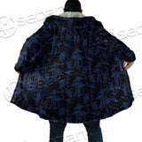 Psychedelic Blue Glowing Mushrooms SED-0882 Cloak