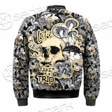 Magic Psychedelic Mushrooms And Skulls SED-0883 Jacket