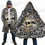 Magic Psychedelic Mushrooms And Skulls SED-0883 Cloak