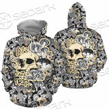 Magic Psychedelic Mushrooms And Skulls SED-0883 Hoodie & Zip Hoodie
