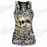 Magic Psychedelic Mushrooms And Skulls SED-0883 Women Tank Top