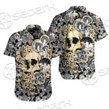 Magic Psychedelic Mushrooms And Skulls SED-0883 Shirt Allover