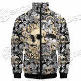 Magic Psychedelic Mushrooms And Skulls SED-0883 Jacket