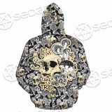Magic Psychedelic Mushrooms And Skulls SED-0883 Hoodie & Zip Hoodie