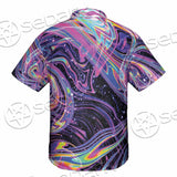 Magic Mushroom And Trippy Vomit Skull SED-0884 Shirt Allover