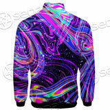 Magic Mushroom And Trippy Vomit Skull SED-0884 Jacket