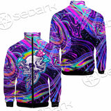 Magic Mushroom And Trippy Vomit Skull SED-0884 Jacket