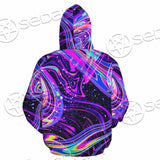 Magic Mushroom And Trippy Vomit Skull SED-0884 Hoodie & Zip Hoodie