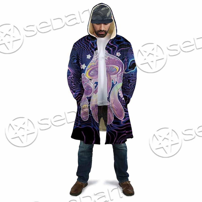 Magic Mushrooms Over Sacred Geometry SED-0885 Cloak