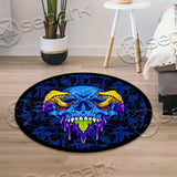 Scary Magic Mushrooms SED-0889 Round Carpet