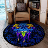 Scary Magic Mushrooms SED-0889 Round Carpet