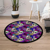 Psychedelic Trippy SED-0891 Round Carpet