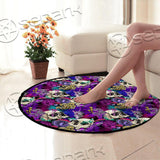 Psychedelic Trippy SED-0891 Round Carpet