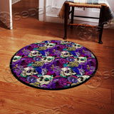 Psychedelic Trippy SED-0891 Round Carpet