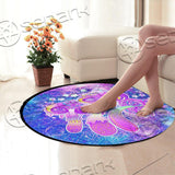 Trippy Mushroom SED-0892 Round Carpet