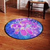 Trippy Mushroom SED-0892 Round Carpet