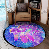 Trippy Mushroom SED-0892 Round Carpet