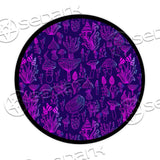 Psychedelic Mushrooms SED-0894 Round Carpet