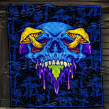 Scary Magic Mushrooms SED-0900 Quilt