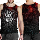 Baphomet 666 SED-0909 Men Tank-tops