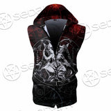 Baphomet 666 SED-0909 Zip Sleeveless Hoodie