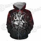 Baphomet 666 SED-0909 Hoodie & Zip Hoodie