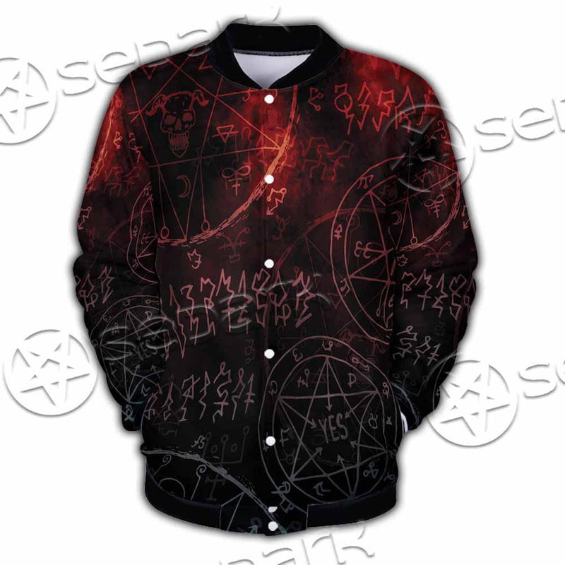 Baphomet 666 SED-0909 Button Jacket