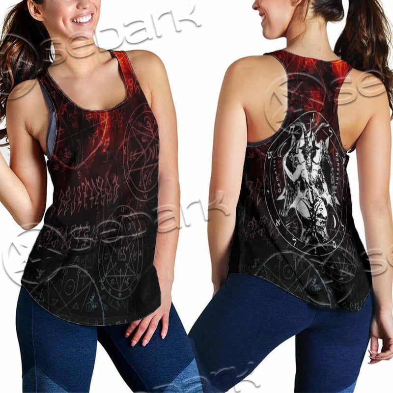 Baphomet 666 SED-0909 Women Tank Top
