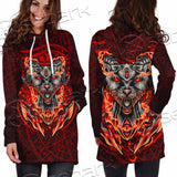 Baphomet Cat SED-0910 Hoodie Dress