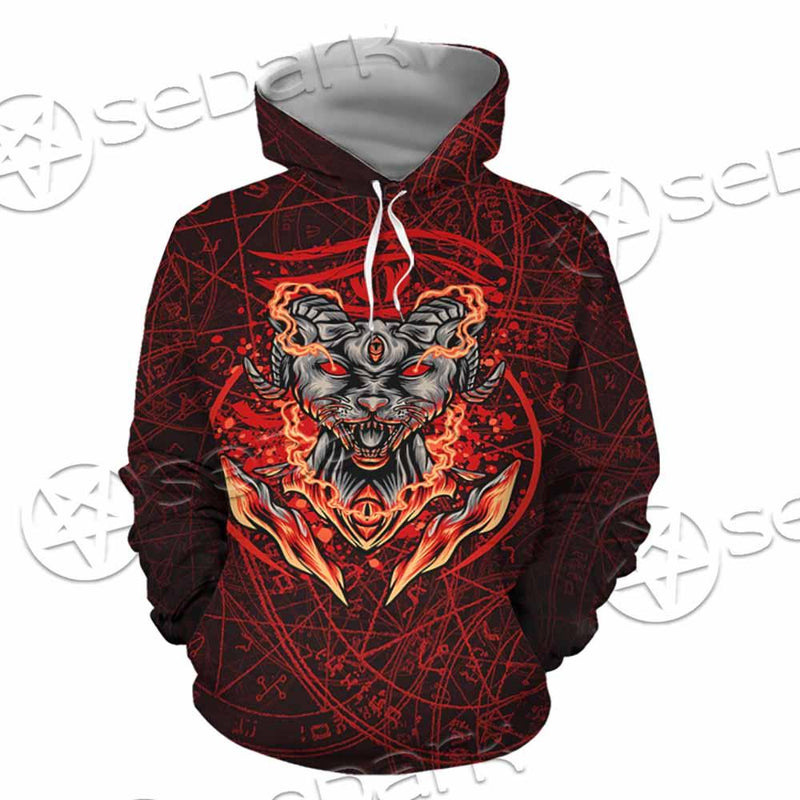 Baphomet Cat SED-0910 Hoodie & Zip Hoodie