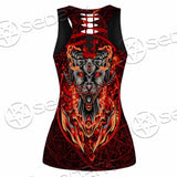 Baphomet Cat SED-0910 Women Tank Top