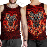 Baphomet Cat SED-0910 Men Tank-tops