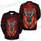 Baphomet Cat SED-0910 Button Jacket
