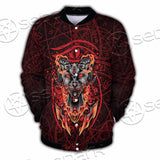 Baphomet Cat SED-0910 Button Jacket