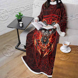 Baphomet Cat SED-0910 Sleeved Blanket