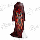 Baphomet Cat SED-0910 Sleeved Blanket