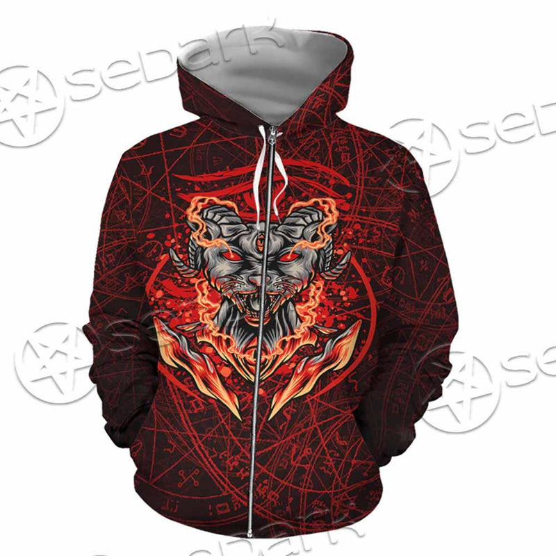 Baphomet Cat SED-0910 Hoodie & Zip Hoodie