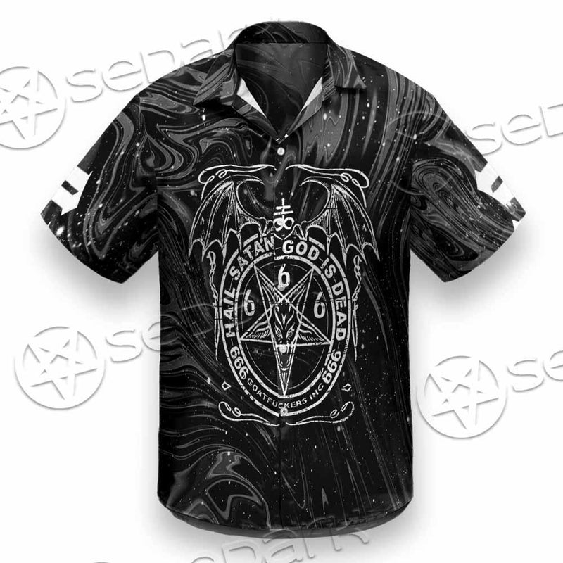 Hail Satan God Is Dead SED-0911 Shirt Allover