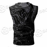 Hail Satan God Is Dead SED-0911 Zip Sleeveless Hoodie
