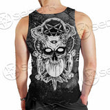 Skull Crossbones 666 SED-0912 Men Tank-tops