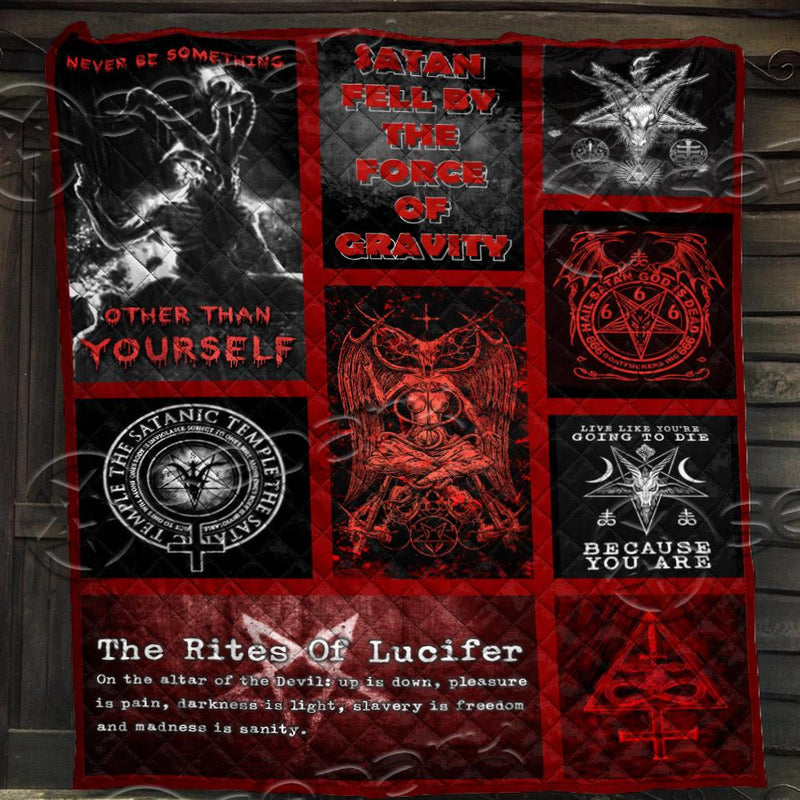 Satan Symbols SED-0913 Quilt
