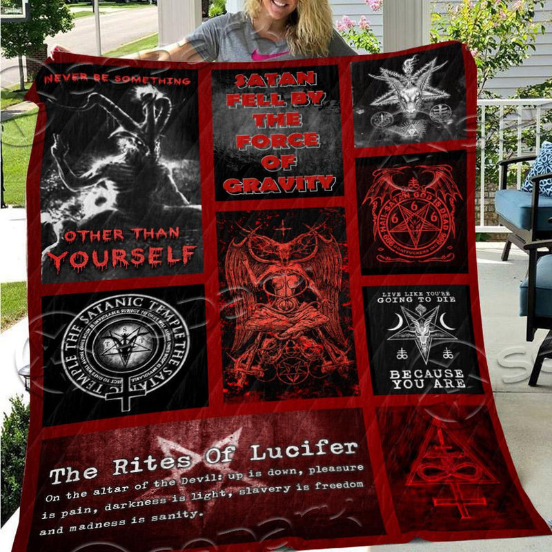 Satan Symbols SED-0913 Quilt