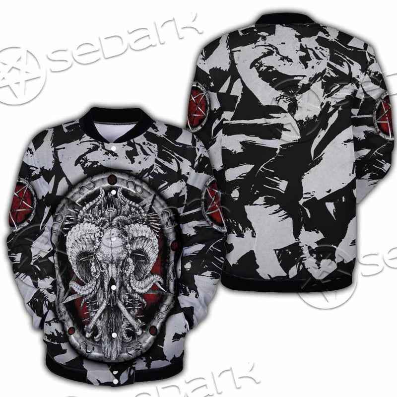Pentagram Goat Head SED-0914 Button Jacket
