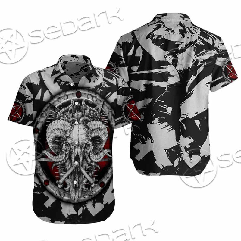 Pentagram Goat Head SED-0914 Shirt Allover