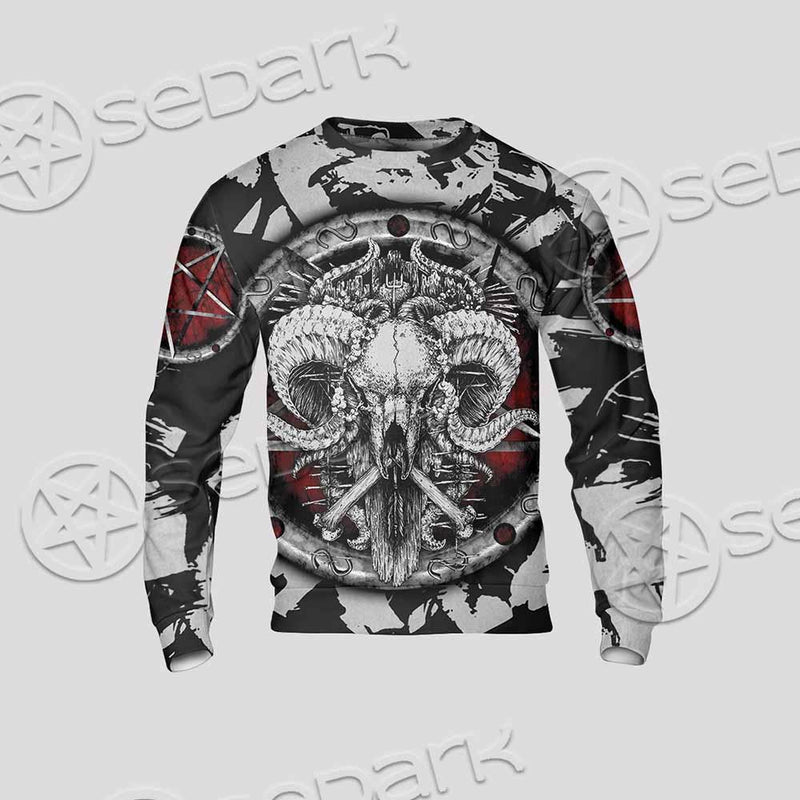 Pentagram Goat Head SED-0914 Unisex Sweatshirt