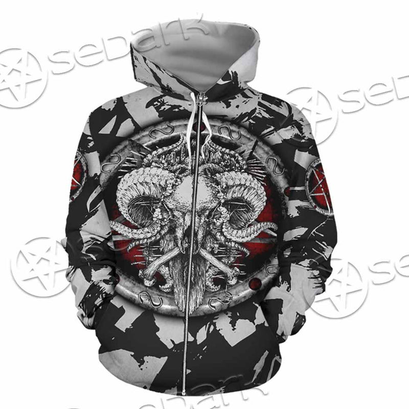 Pentagram Goat Head SED-0914 Hoodie & Zip Hoodie