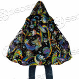 Psychedelic Skull Rasta Character SED-0915 Cloak