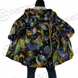 Psychedelic Skull Rasta Character SED-0915 Cloak