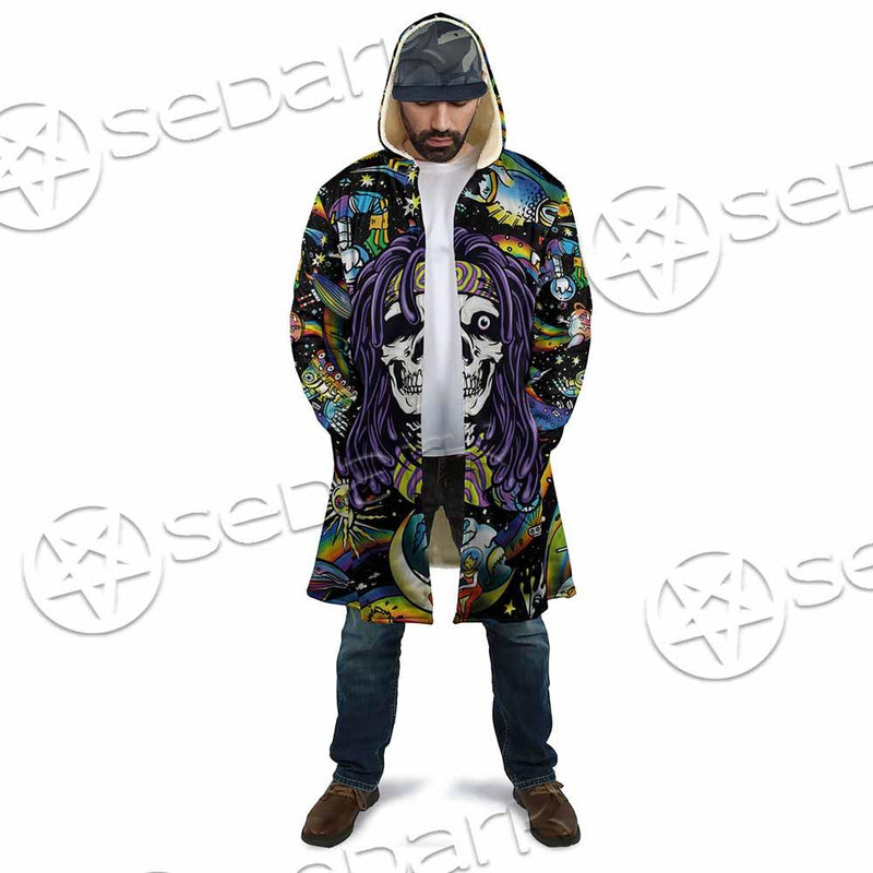 Psychedelic Skull Rasta Character SED-0915 Cloak