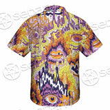 Psychedelic Trippy Skeleton SED-0916 Shirt Allover